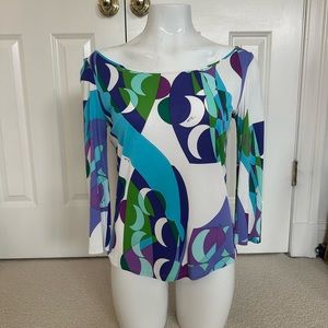 Pucci boatneck top